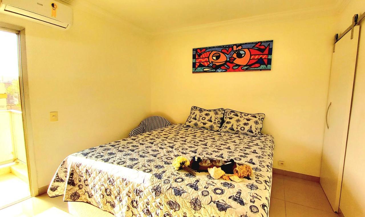 Apartamento Guaruja, Praia Asturias Aconchegante Appartement Buitenkant foto