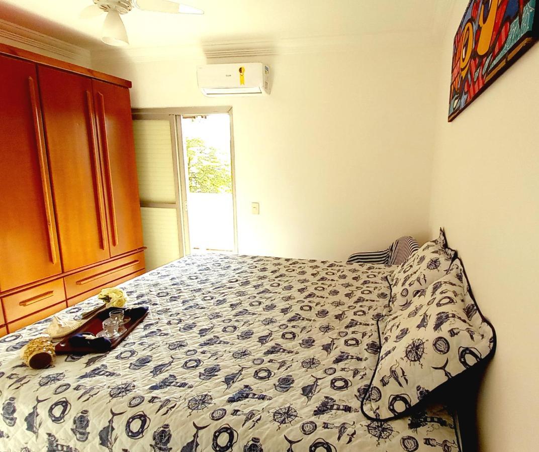 Apartamento Guaruja, Praia Asturias Aconchegante Appartement Buitenkant foto