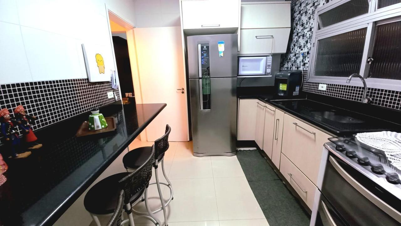 Apartamento Guaruja, Praia Asturias Aconchegante Appartement Buitenkant foto