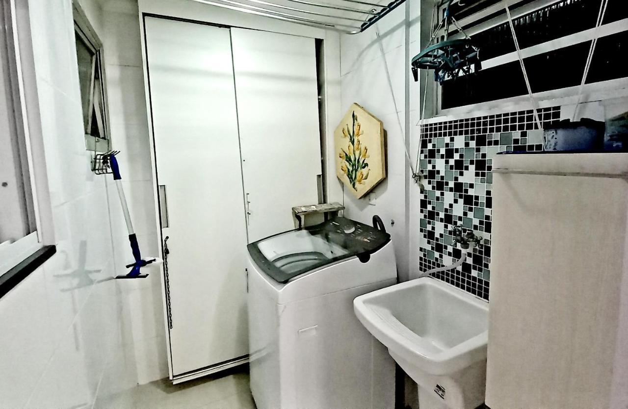 Apartamento Guaruja, Praia Asturias Aconchegante Appartement Buitenkant foto