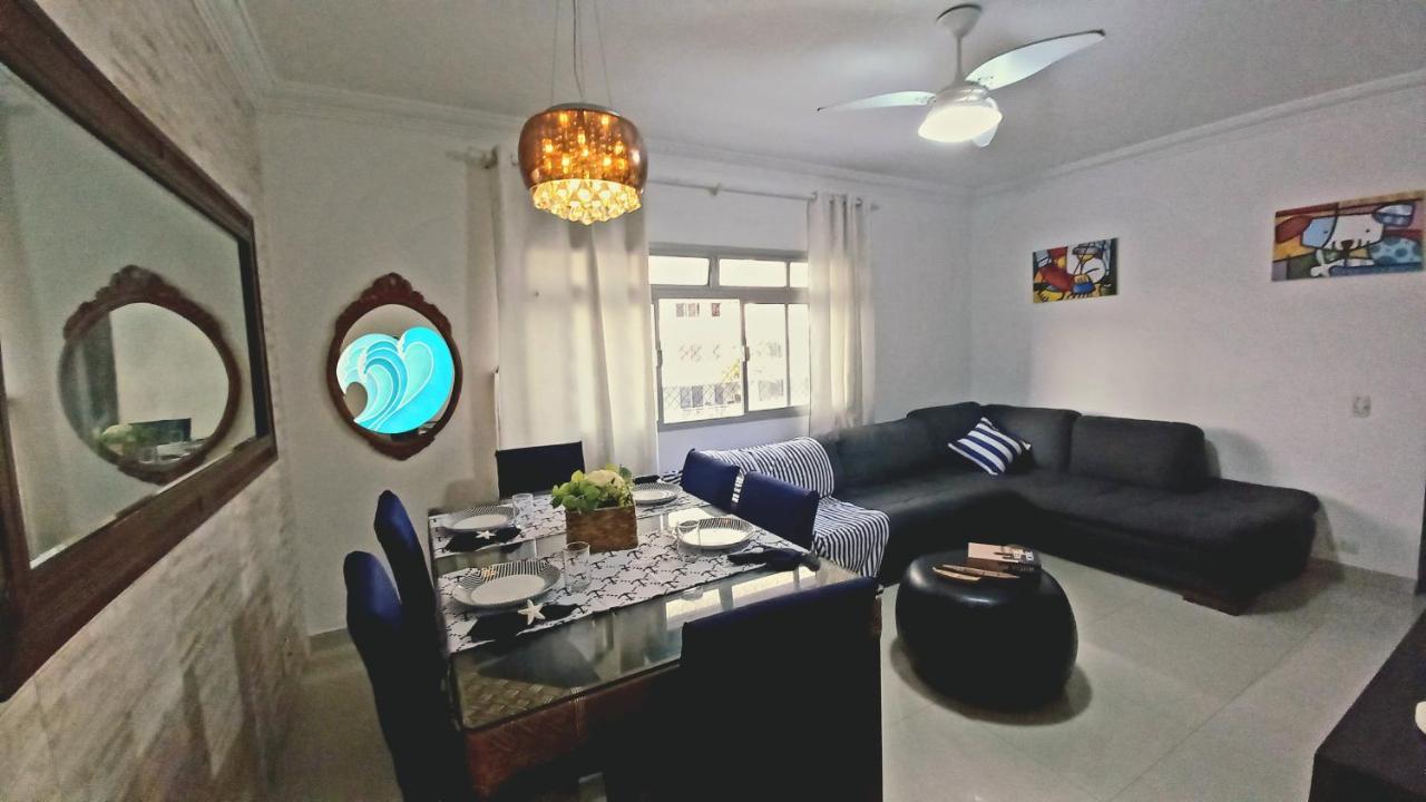 Apartamento Guaruja, Praia Asturias Aconchegante Appartement Buitenkant foto