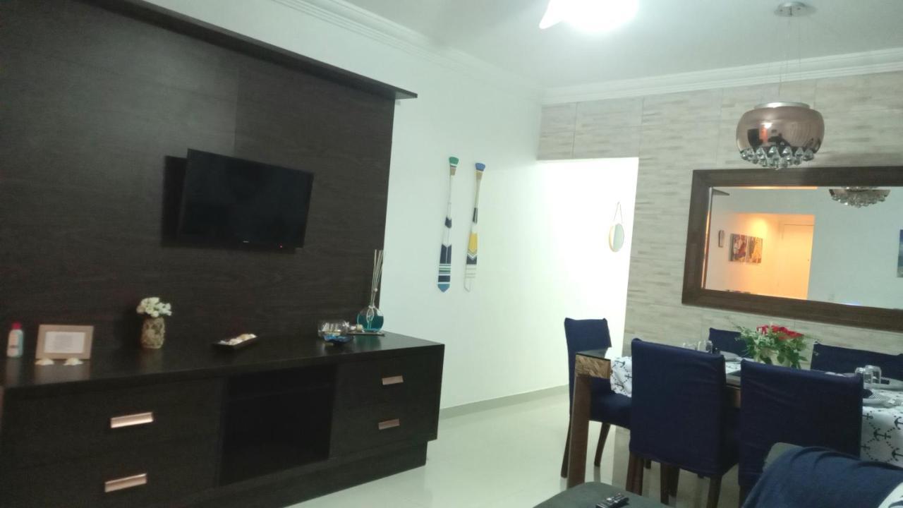 Apartamento Guaruja, Praia Asturias Aconchegante Appartement Buitenkant foto