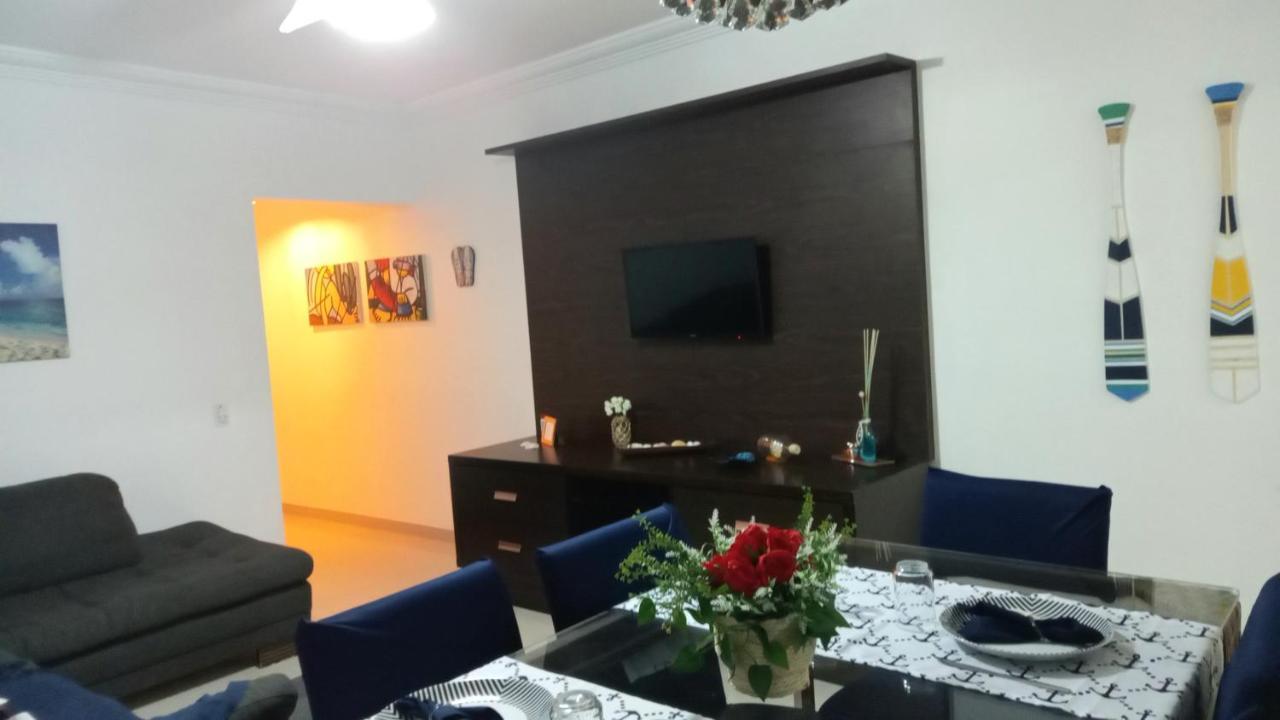 Apartamento Guaruja, Praia Asturias Aconchegante Appartement Buitenkant foto